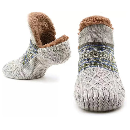 Chaussons Thermiques Hiver & Automne. Ultra Douces et Épaisses, Antidérapantes, Unisexe. Idéales pour la maison, le sommeil, le yoga ou les sols froids. Confort maximal, chaleur garantie. Vos pieds restent bien au chaud